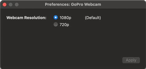 gopro webcam mac|GoPro Webcam Information And Troubleshooting